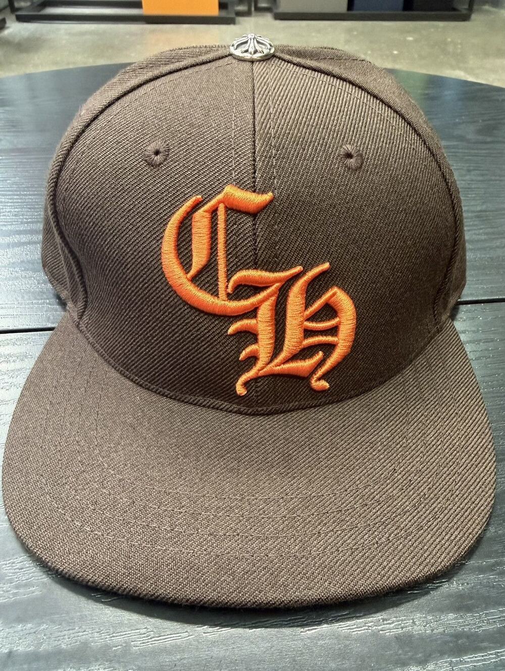 Chrome Hearts CH Brown Baseball Hat